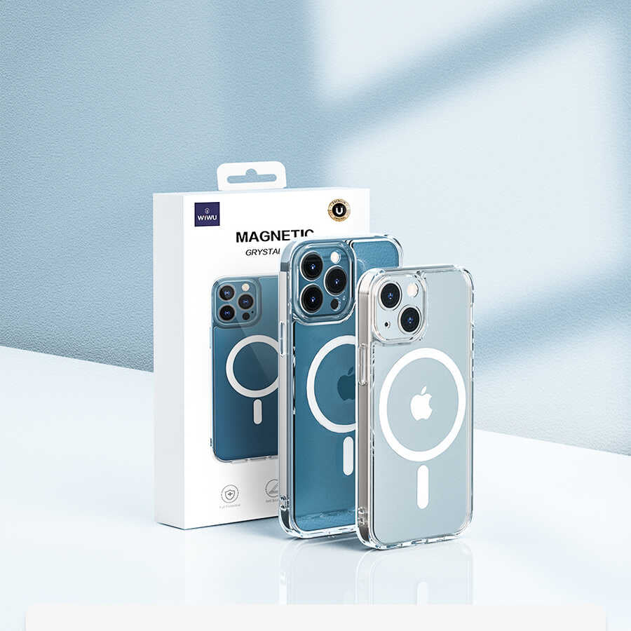 iPhone 13 Pro Kılıf Wiwu Magnetic Crystal Kılıf - 2 iPhone 13 Pro Kılıf Wiwu Magnetic Crystal Kılıf - 2